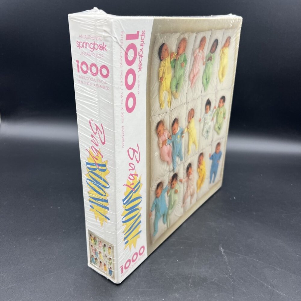 Springbok Hallmark 1991 BABY BOOM Jigsaw Puzzle 1000 Pieces PZL6149 - Picture 2 of 13